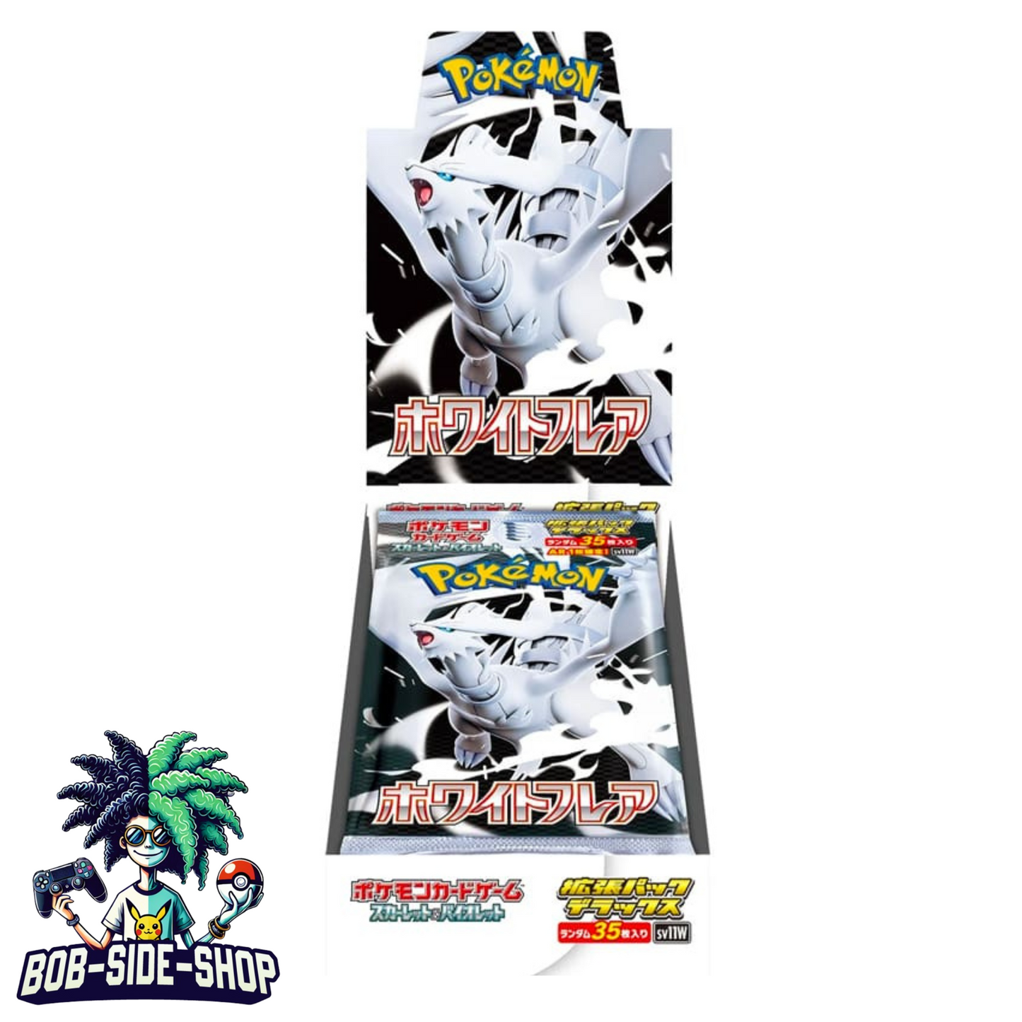 White Bolt Booster Box Deluxe sv11W Japanese Pokémon Cards Sealed