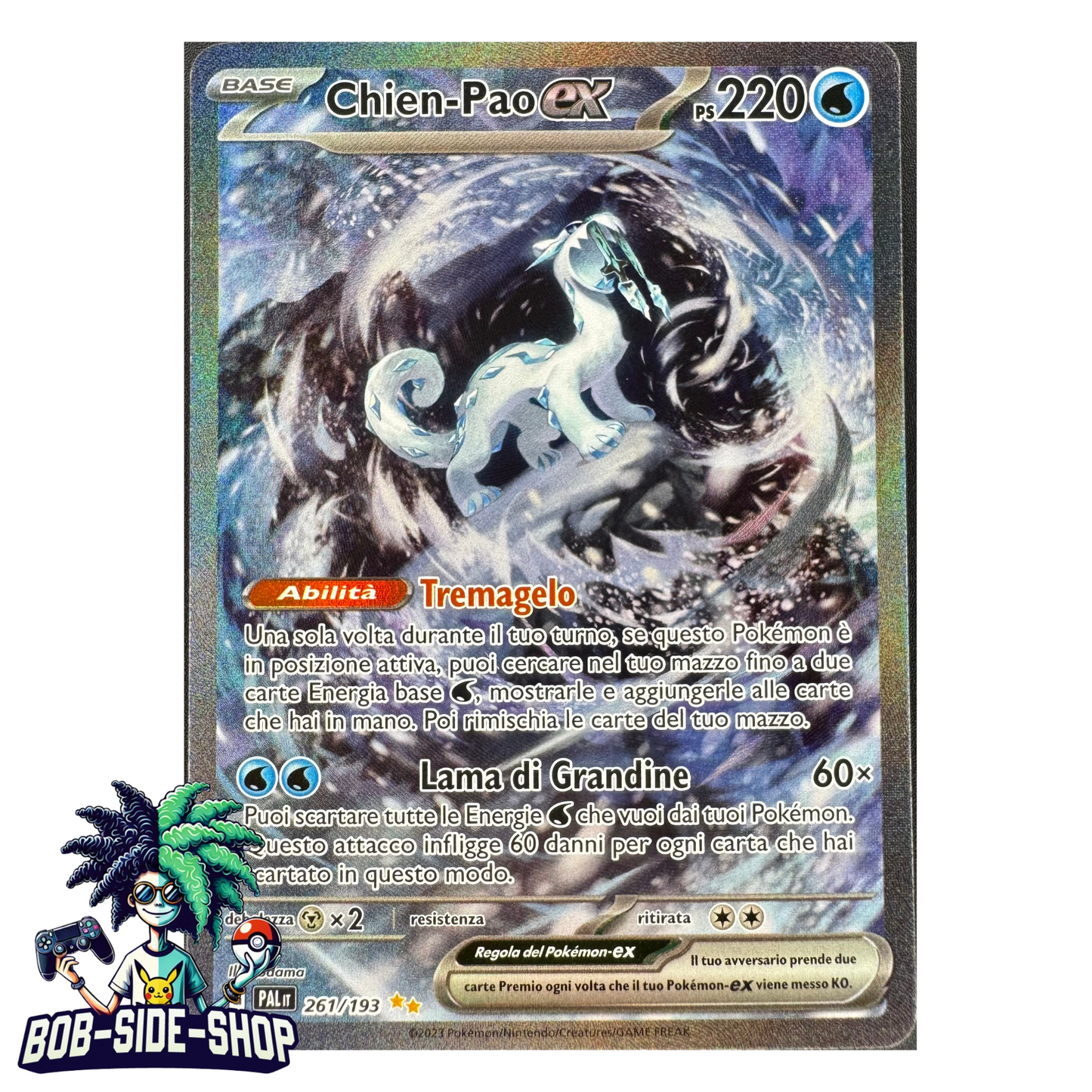 Chien-Pao 261/193 PAL Evoluzioni a Paldea ITA Italiano carte Pokémon