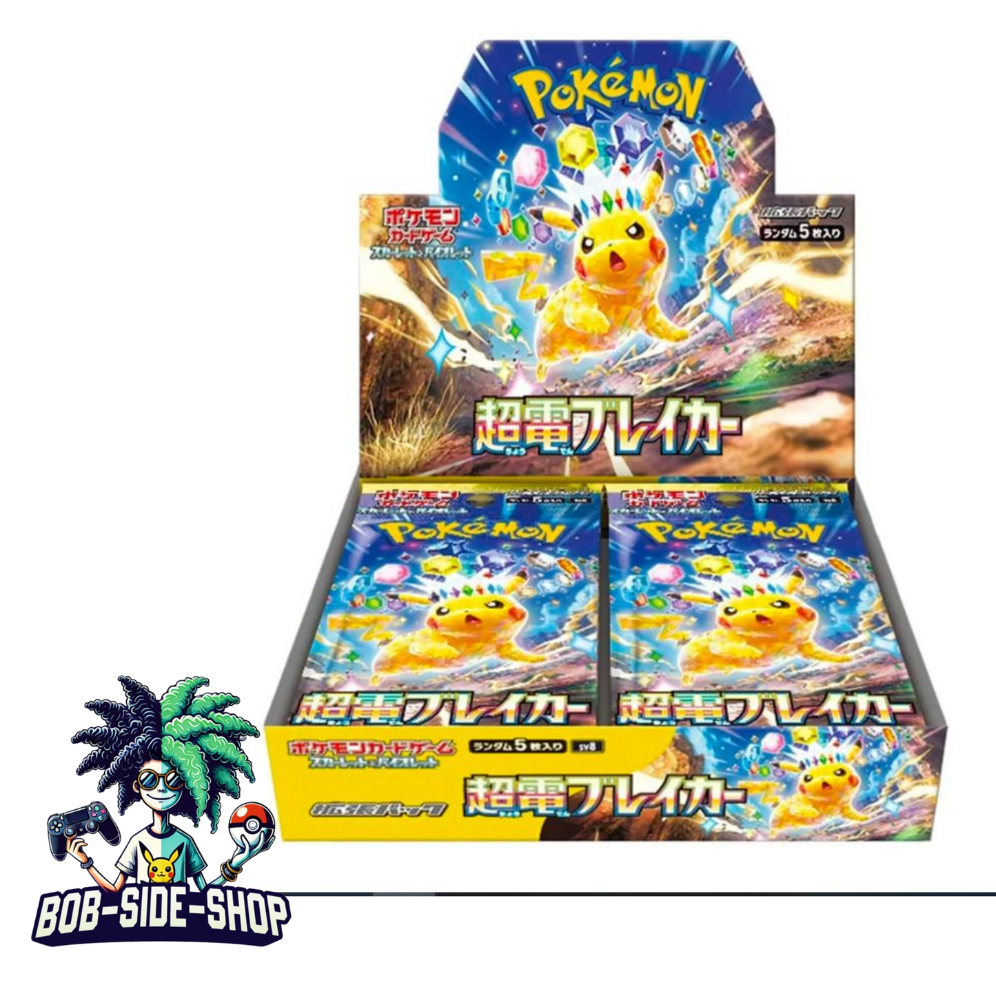 super Electric Breacker Booster Box sv8 Scintille Folgoranti Jap Sealed