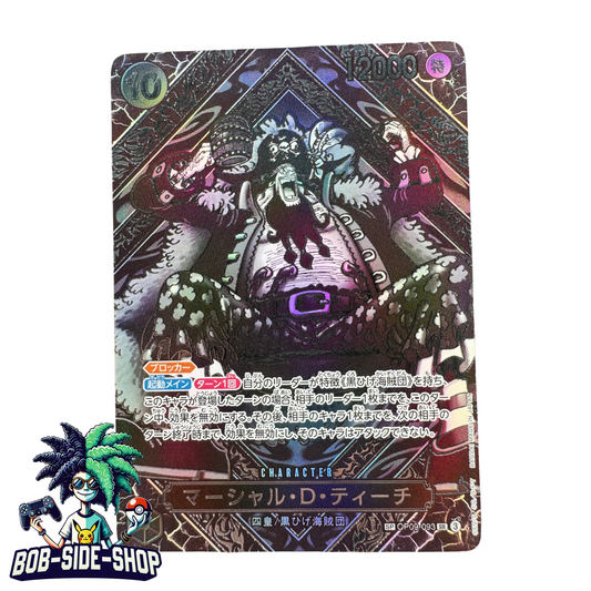 Marshall D. Teach Op09-093 Japanes Silver One Piece Cards