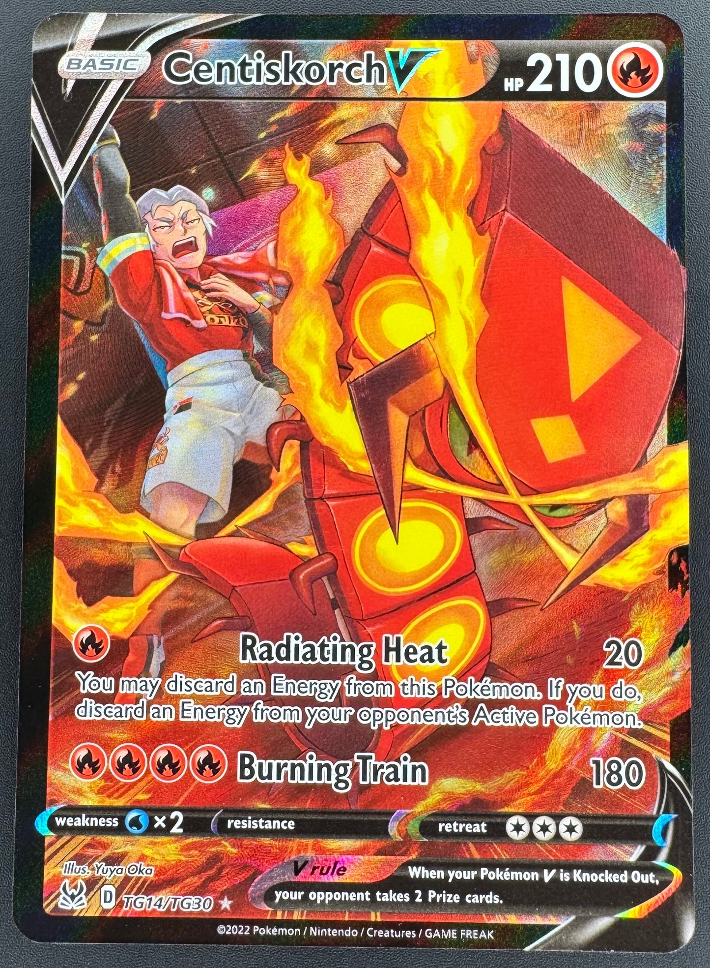 Centiskorch V TG14/TG30 Origine Perduta ITA Carte Pokémon