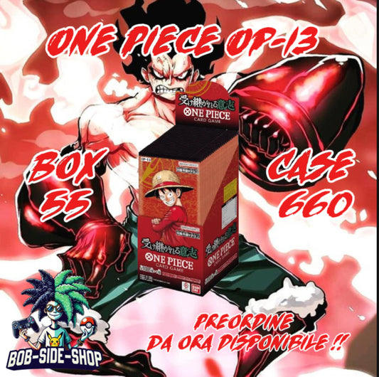 One Piece OP13 Carryng  on his Will Booster Box Japanese PREORDER