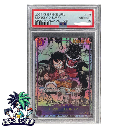 Monkey D. Luffy Op09-119 Psa 10