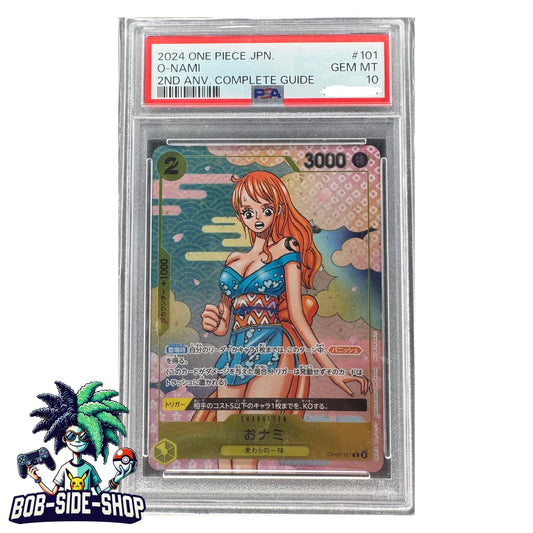 O-Nami Op06-106 Psa 10 Jap Japanese One Piece Cards