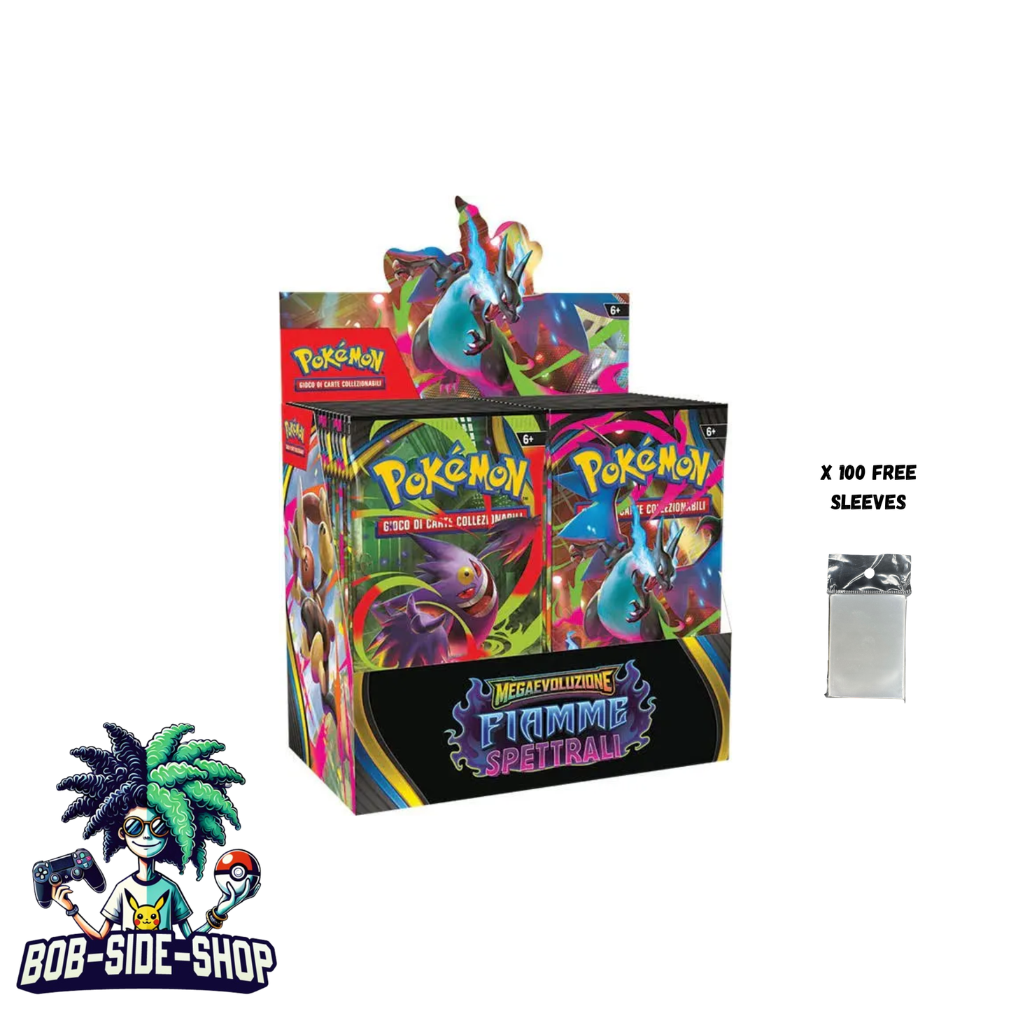 Fiamme Spettrali Ita Box Break Pokemon Cards