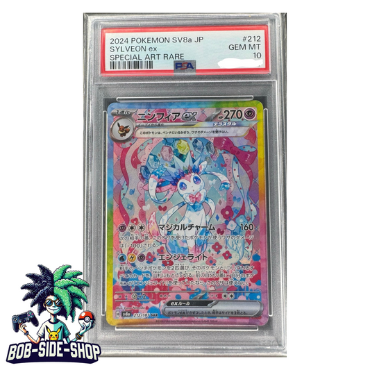 Sylveon ex #212 Psa 10 Terastal Festival ex sv8a Japanese
