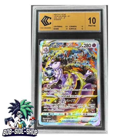 Mewtwo VStar #221 ccc 10 VStar Universe s12a Japanese