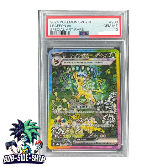 Leafeon ex #200 Psa 10 Terastal Festival ex Japanese