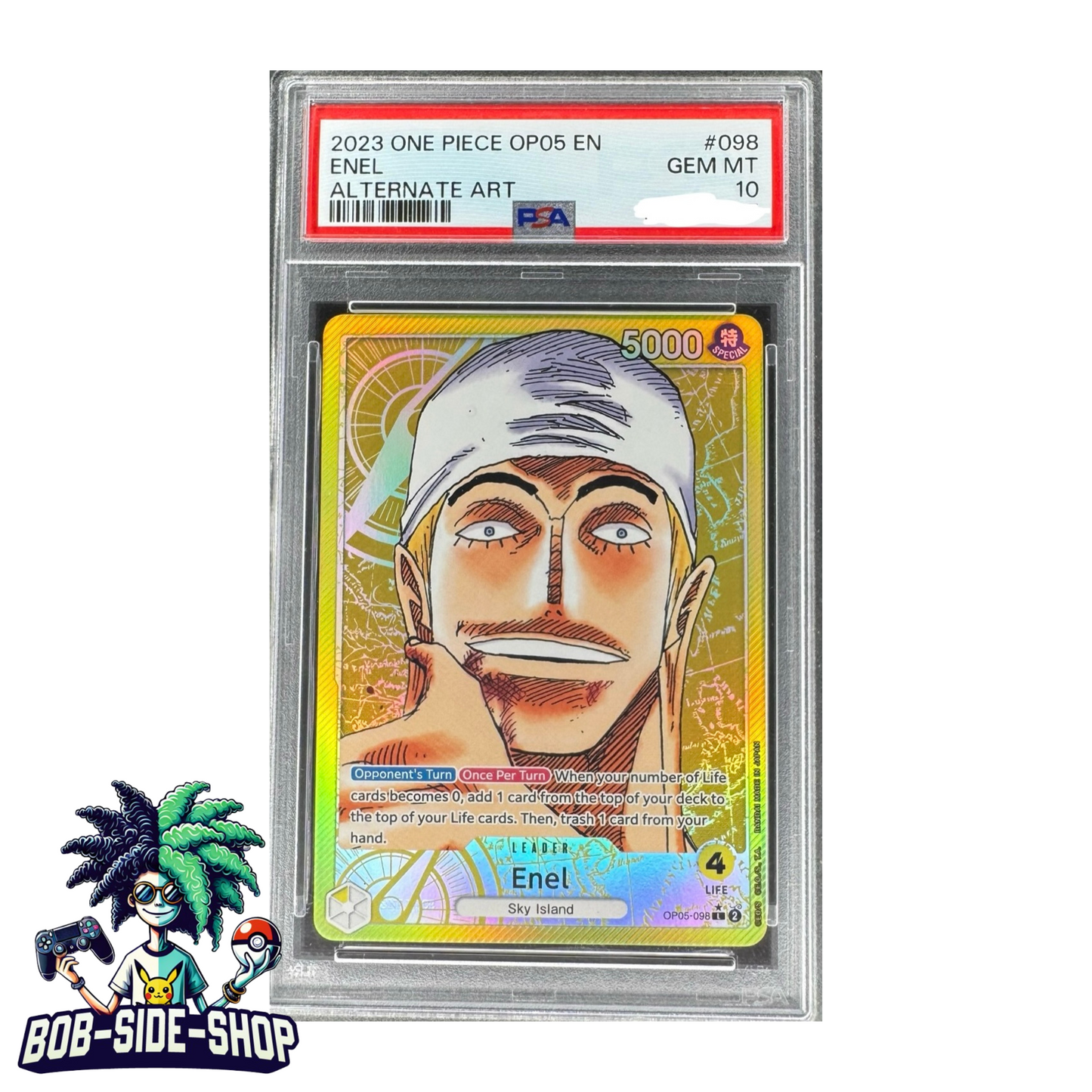 Enel Op05-098 Psa 10 One Piece Japanese