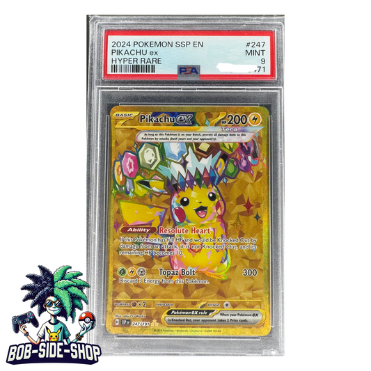 Pikachu ex 247/191 Psa 9 Scintille Folgoranti ENG Inglese Carte Pokémon
