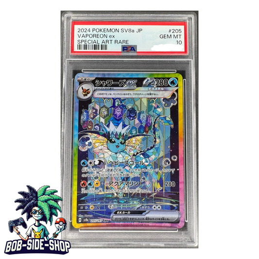 Vaporeon ex 205/187 Psa 10 Terastal Festival ex Pokémon Cards