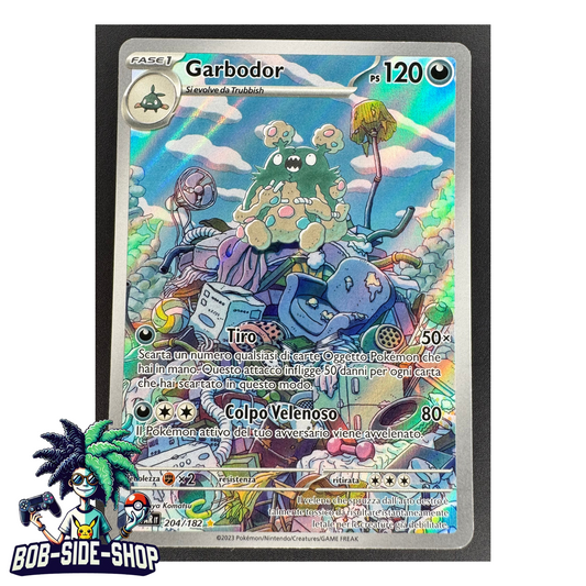 Garbodor 204/182 Paradosso Temporale ITA Italiano Carte Pokémon