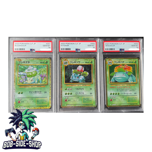 Trio Venusaur-Ivysaur-Bulbasaur #032 Classic Collection Japanese Carte Pokémon