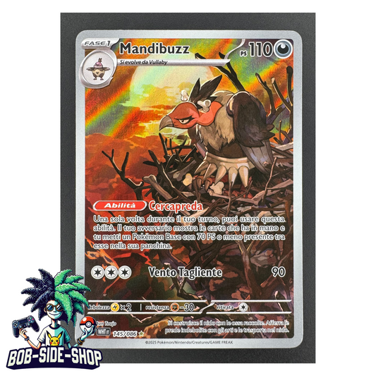 Mandibuzz 145/086 Fuoco Bianco Ita Italiano Carte Pokémon