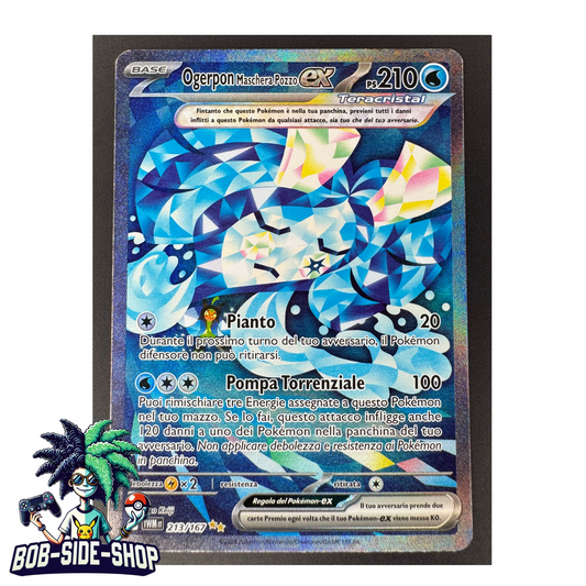 Ogerpon Maschera Pozzo 213/167 TWM Crepuscolo Mascherato ITA Italiano Carte Pokémon