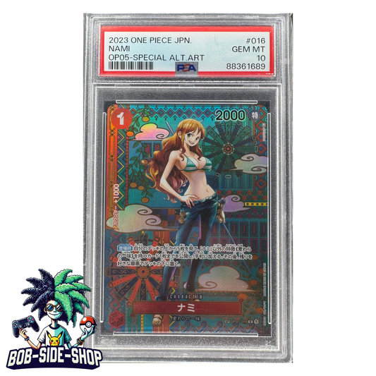 Nami Op01-016 Psa 10 Jap Japanese One Piece Cards