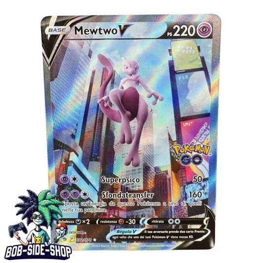 Mewtwo V 072/078 Pokémon Go Ita Carte Pokémon