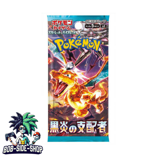 Ruler of the Black Flame booster pack sv3 Ossidiana Infuocata Jap Sealed